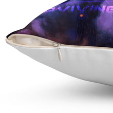 Load image into Gallery viewer, Pretty Suspect Spun Polyester Square Pillow