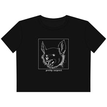 Load image into Gallery viewer, Pretty Suspect Tee — Cropped Women's Graphic Shirt
